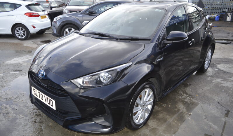 TOYOTA YARIS 1.5 Hybrid Icon 5door 2021 CVT AUTO ONE OWNER FROM NEW ULEZ COMPLIANCE full