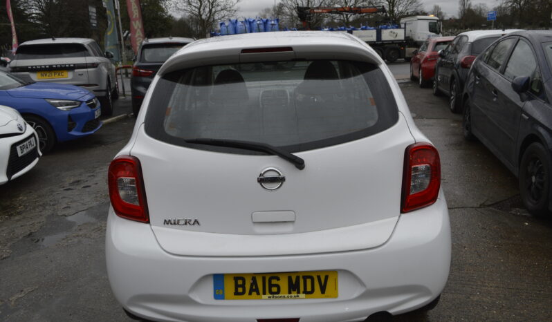 NISSAN MICRA 1.2 Acenta 5dr PETROL CVT 2016 AUTOMATIC 2 OWNER ULEZ COMPLIANCE full