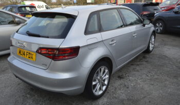 Audi A3 1.4 TFSI SE Sportback S Tronic Euro 5 (s/s) 5dr PETROL 2014 ONE OWNER AUTOMATIC ULEZ full