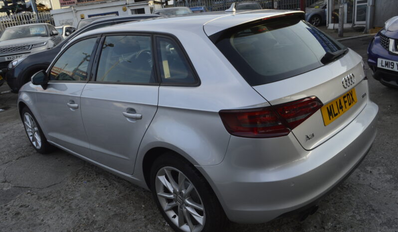 Audi A3 1.4 TFSI SE Sportback S Tronic Euro 5 (s/s) 5dr PETROL 2014 ONE OWNER AUTOMATIC ULEZ full