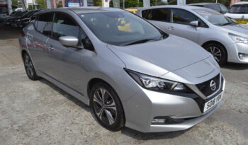 Nissan Leaf 40kWh Tekna Auto 5dr ELECTRIC 2018 AUTOMATIC SAT NAV LEATHER INT full