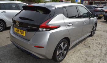 Nissan Leaf 40kWh Tekna Auto 5dr ELECTRIC 2018 AUTOMATIC SAT NAV LEATHER INT full