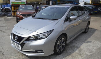Nissan Leaf 40kWh Tekna Auto 5dr ELECTRIC 2018 AUTOMATIC SAT NAV LEATHER INT full