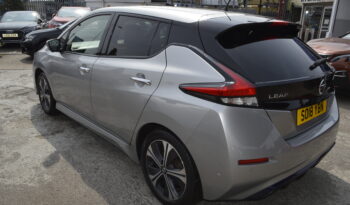 Nissan Leaf 40kWh Tekna Auto 5dr ELECTRIC 2018 AUTOMATIC SAT NAV LEATHER INT full