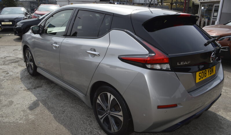Nissan Leaf 40kWh Tekna Auto 5dr ELECTRIC 2018 AUTOMATIC SAT NAV LEATHER INT full