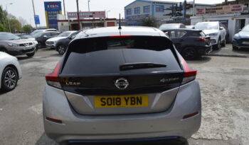 Nissan Leaf 40kWh Tekna Auto 5dr ELECTRIC 2018 AUTOMATIC SAT NAV LEATHER INT full