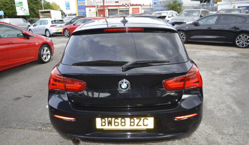 BMW 1 Series 1.5 118i GPF Sport Auto Euro 6 (s/s) 5dr 2018 PETROL AUTOMATIC ONE OWNER SAT NAV ULEZ full
