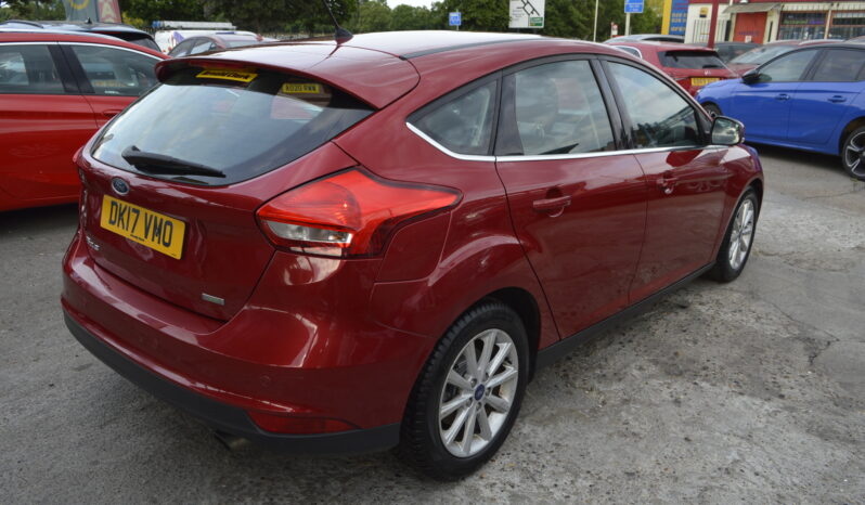 Ford Focus 1.5T EcoBoost Titanium Auto Euro 6 (s/s) 5dr PETROL 2017 AUTOMATIC ONE OWNER ULEZ full